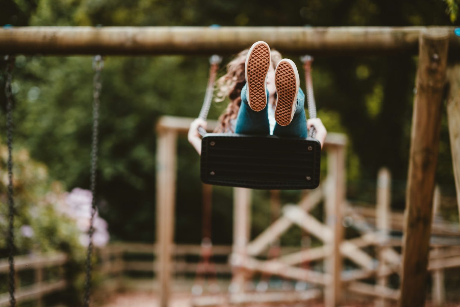 Photo by <a href="https://unsplash.com/@anniespratt?utm_content=creditCopyText&utm_medium=referral&utm_source=unsplash">Annie Spratt</a> on <a href="https://unsplash.com/photos/woman-riding-swing-near-trees-ajY31ULBU2M?utm_content=creditCopyText&utm_medium=referral&utm_source=unsplash">Unsplash</a>
  